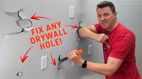 repair hole in wall